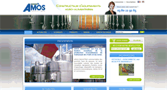 Desktop Screenshot of amos-industrie.com